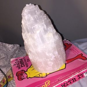 Selenite Crystal Lamp